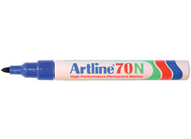 Viltstift Artline 70 rond 1.5mm blauw