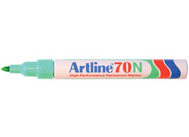 Viltstift Artline 70 rond 1.5mm groen