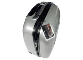 Label bagage Djois 3L 11120 72x123mm met nylonkoord transparant 10 stuks
