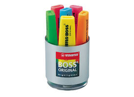 Markeerstift STABILO BOSS Original 70/06 assorti deskset à 6 stuks