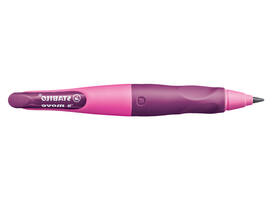 Vulpotlood STABILO Easyergo HB 3.15mm links roze/lila slijper blister