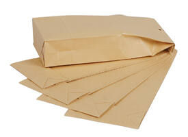 Envelop Quantore monsterzak 100x245x40mm bruin 250 stuks
