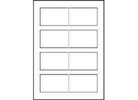 Visitekaart Avery C32015-25 85x54mm 260gr mat 200 stuks