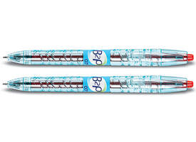 Gelschrijver PILOT Begreen B2P medium rood