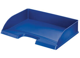 Brievenbak Leitz Plus A4 maxi dwars blauw