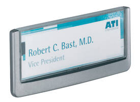 Deurbordje Durable Click sign 149x52,5mm grafiet