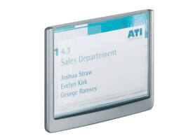 Deurbordje Durable Click sign 149x105,5mm grafiet
