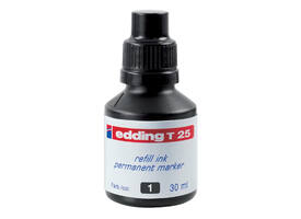 Viltstiftinkt edding T25 zwart