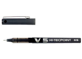 Rollerpen PILOT Hi-Tecpoint V5 fijn zwart