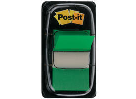Indextabs Post-it 680 25.4x43.2mm groen 50 tabs