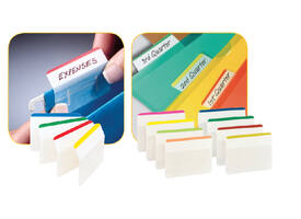 Indextabs Post-it 686A1 38x50.8mm strong gebogen assorti 24 tabs