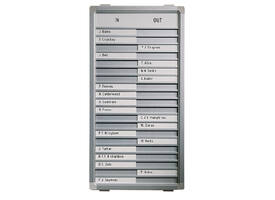 Aan-afwezigheidsbord Legamaster 540x260mm 20 namen