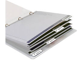 Indextabs Djois 12x40mm zelfklevend permanent wit 48 stuks
