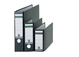 Ordner Leitz 1075 180° 77mm karton A5 recht zwart