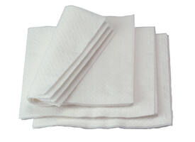Servet IEZZY 1-laags 33x33cm wit 500 stuks 60770