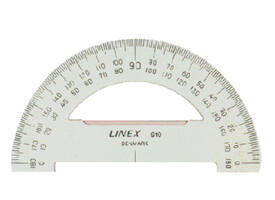 Gradenboog Linex 910 diameter 10cm 180graden transparant