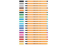 Fineliner STABILO point 88/32 fijn ultramarijnblauw