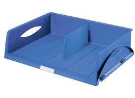 Brievenbak Leitz Sorty Jumbo A3 dwars blauw