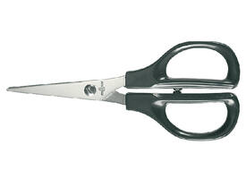 Schaar Quantore 140mm +plastic handvat zwart