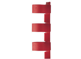 Bindrug GBC 6mm 21rings A4 rood 100 stuks