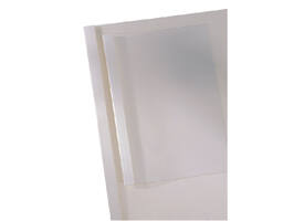 Thermische omslag GBC A4 1.5mm transparant/wit 100 stuks