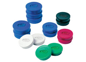Magneet Legamaster 20mm 250gr blauw 10 stuks