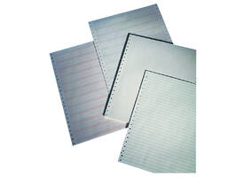 Computerpapier 240x12" blanco LP 2V 60/57gr 1000 vel