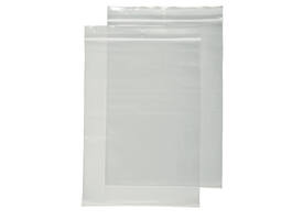 Verpakkingszak IEZZY grip 160x230mm 50mu hersluitbaar 100 stuks
