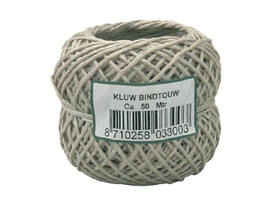 Henneptouw Muller 2-draads ca 50 meter