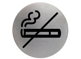 Infobord pictogram Durable 4911 niet roken rond 83mm